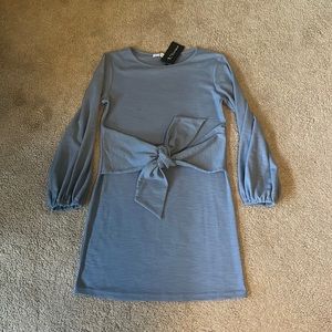 R Vivimos mini dress with sash tie waist size small